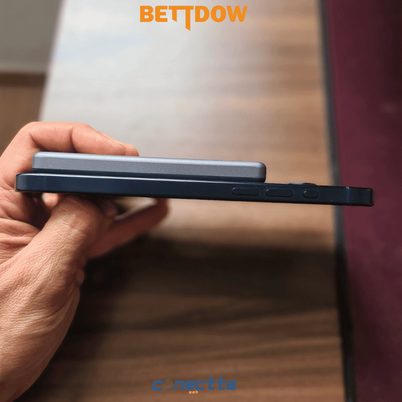 Carregador Portátil Magnético por Indução Bettdow®