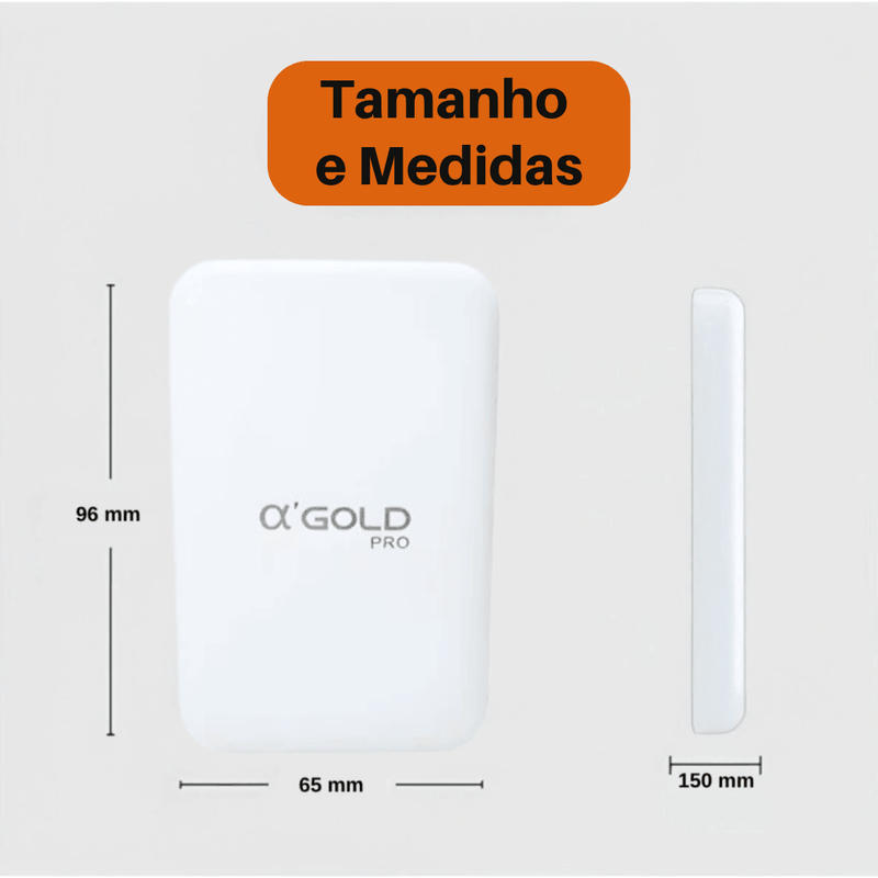 Carregador Portátil Magnético por Indução A'Gold® + Capinha Magnética Magsafe - Conectta Web