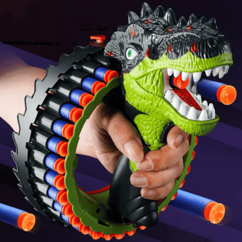 Arma de Brinquedo Elétrica e Automática que Dispara Dardos EVA - DINOGUN® - 46% OFF SOMENTE HOJE - Conectta Web