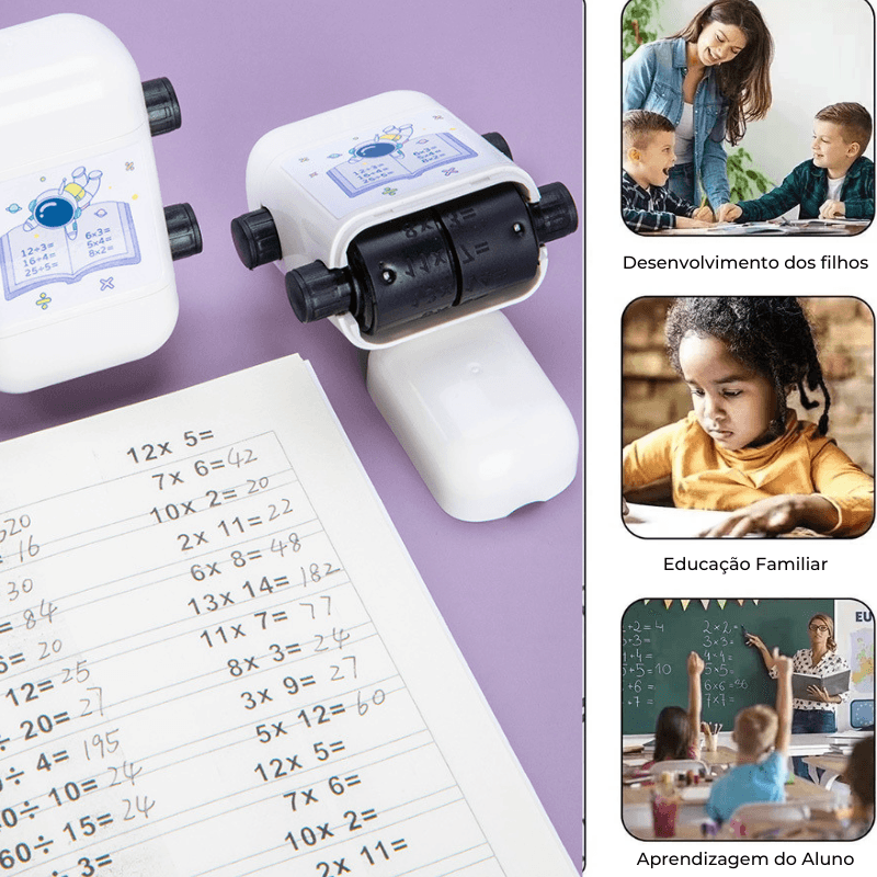 Carimbo de Operações Matemáticas EducKids® - Conectta Web