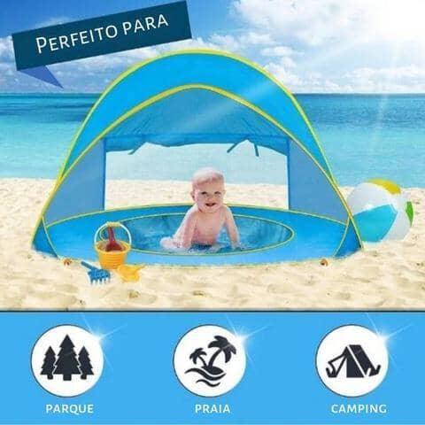 Barraca Bebê com Proteção UV - Tenda Kids - Conectta Web